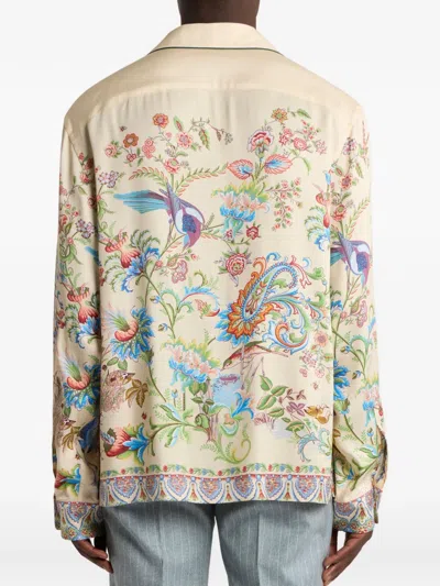 Etro ボウリングシャツ In Multi
