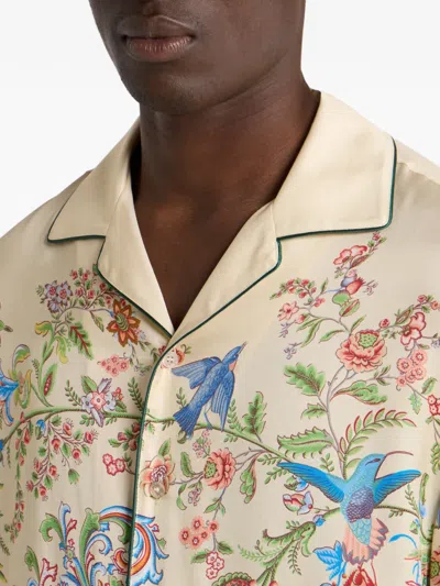 Etro ボウリングシャツ In Multi