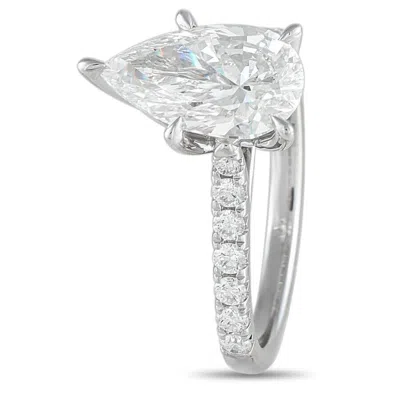 Lb Exclusive 14k White Gold 2.85ct Lab Grown Diamond Ring Lg08 091025