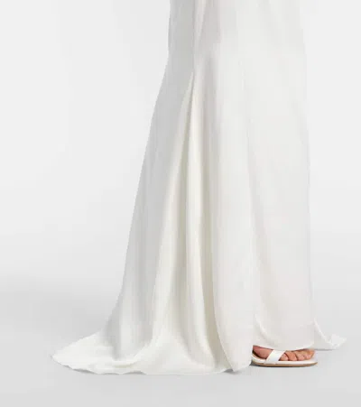 Clio Peppiatt Zsa Zsa Embellished Gown In Multi