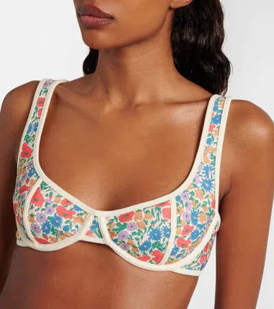 Montce Romby Underwire Bikini Top In Multi