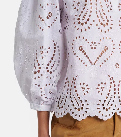 Etro Cotton-blend Top In Multi