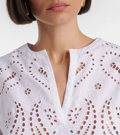 Etro Cotton-blend Top In Multi