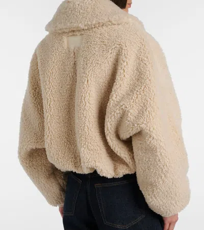 Givenchy Oversized Bomber Jacket In Brown