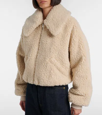 Givenchy Oversized Bomber Jacket In Brown