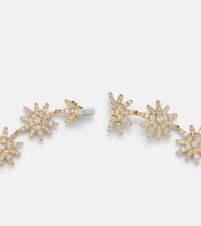 David Yurman Starburst 18kt Gold Tennis Bracelet With Diamonds In Gold