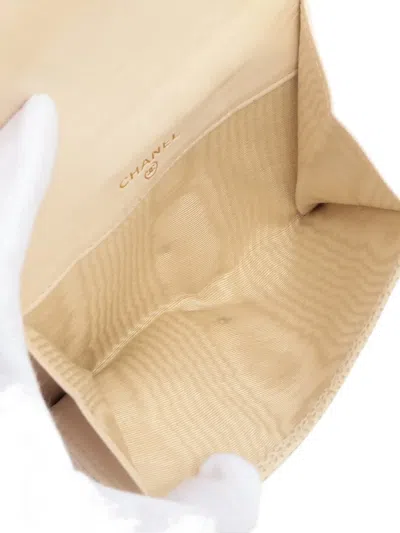 Pre-owned Chanel Cc Mark 钱包（2002-2003年典藏款） In Neutral