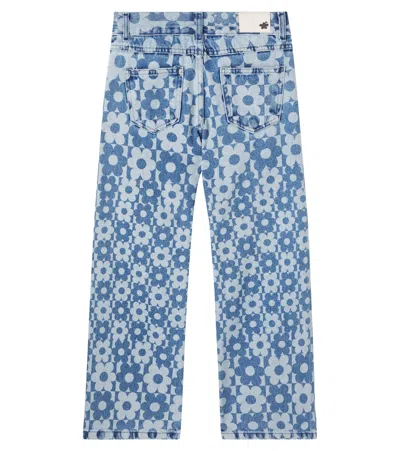 Fabula Love Daisy Jeans In Multi