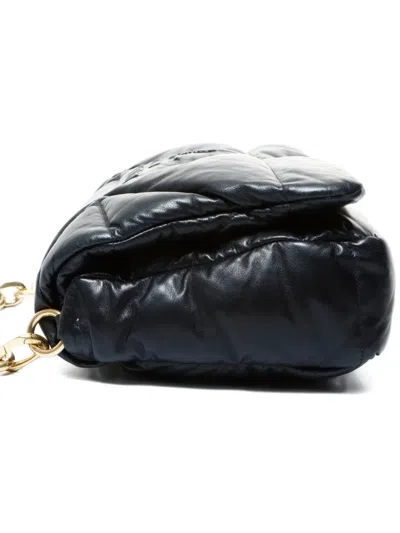 Pre-owned Prada Logo填充单肩包（2000年代典藏款） In Black