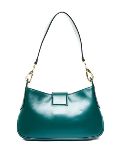 Pre-owned Miu Miu 2023 Leather Shoulder Bag In Green