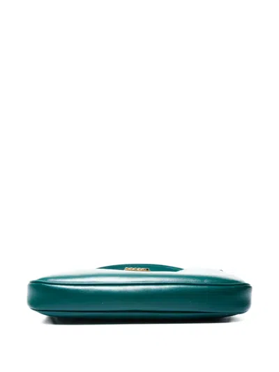 Pre-owned Miu Miu 2023 Leather Shoulder Bag In Green