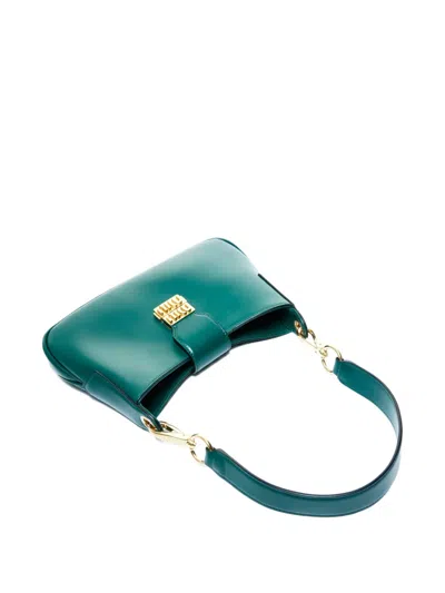Pre-owned Miu Miu 2023 Leather Shoulder Bag In Green