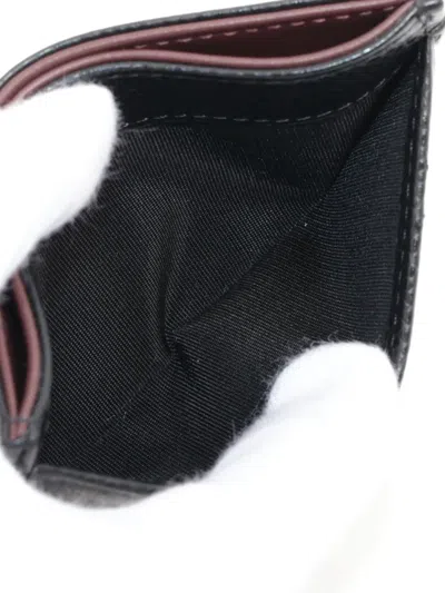 Pre-owned Chanel Cc 马特拉塞凸纹卡夹（2021-2025年典藏款） In Black