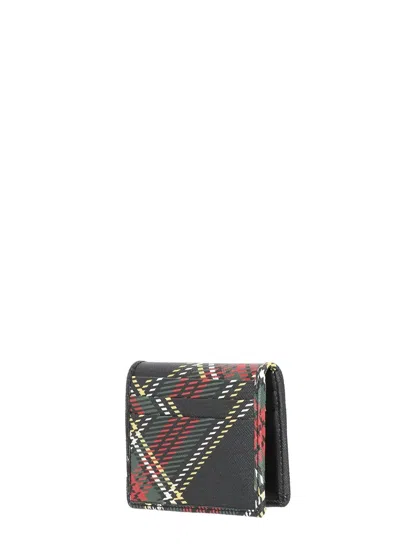 Vivienne Westwood Tartan Card Holder In Multi