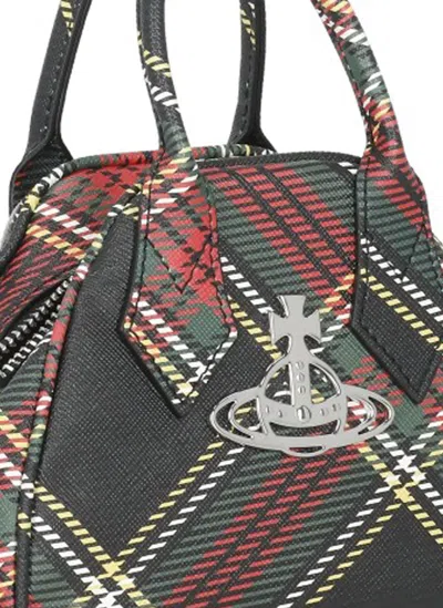 Vivienne Westwood Borsa A Mano Yasmine Mini In Similpelle Stampata Donna In Multi