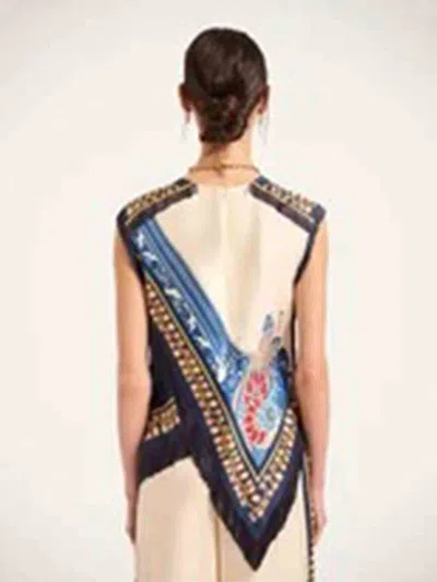 La Doublej Top Scarf In Multi