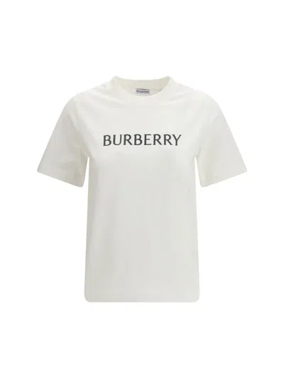 Burberry T-shirts In Neutral