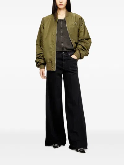 Diesel 1978 D-akemi 09n89 Cotton-blend Jeans In Black