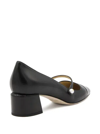 Jimmy Choo Elisa Patent Leather Pumps In Black