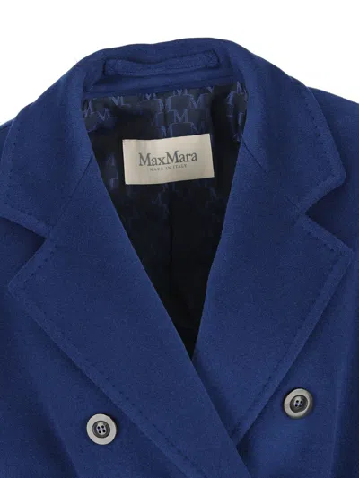 Max Mara Coats In Blue