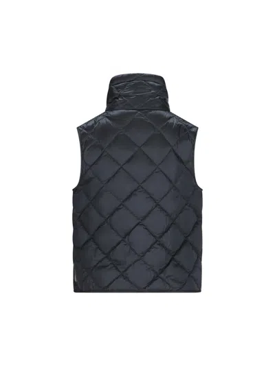 Max Mara The Cube Navy Down Jacket In Blue