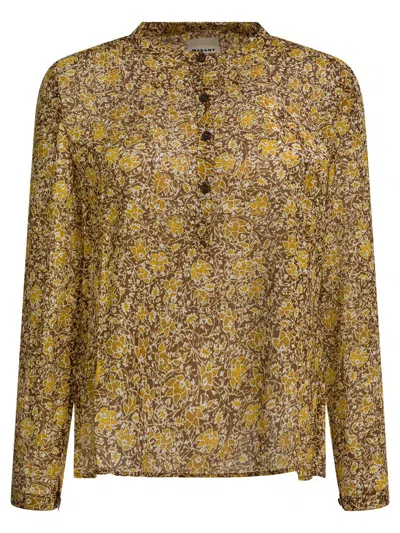 Isabel Marant Étoile "maria" Blouse In Brown