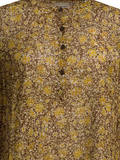Isabel Marant Étoile "maria" Blouse In Brown