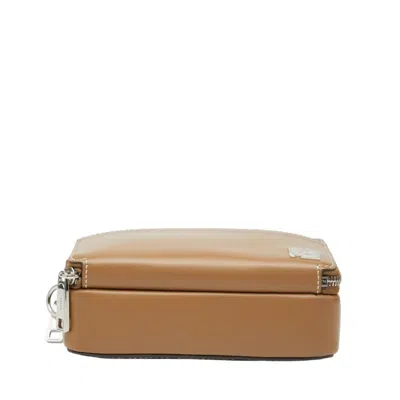 Pre-owned Fendi Black Brown Pvc Leather Shoulder Bag () In Multi