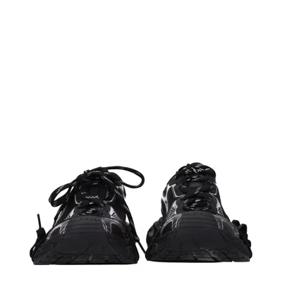 Balenciaga Men Two-tone Mesh And Rubber 3xl Sneakers In Black