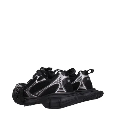 Balenciaga Men Two-tone Mesh And Rubber 3xl Sneakers In Black