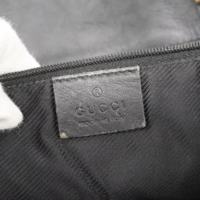 Pre-owned Gucci Black Canvas Tote Bag ()