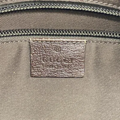 Pre-owned Gucci Brown Canvas Shoulder Bag ()