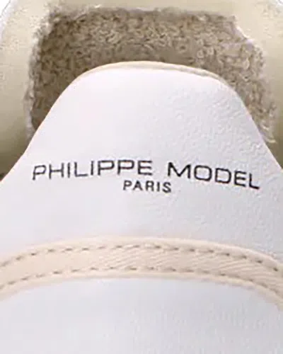 Philippe Model Pgal Perforated Panel Trainers In White