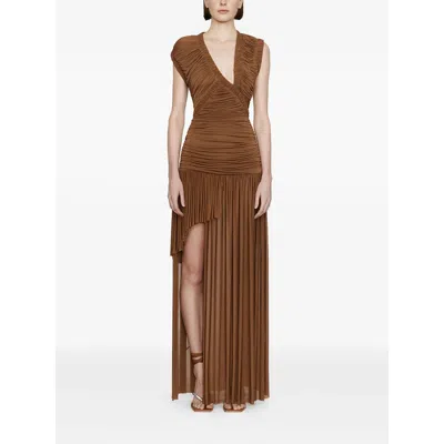 Christopher Esber Dresses Brown In Brown