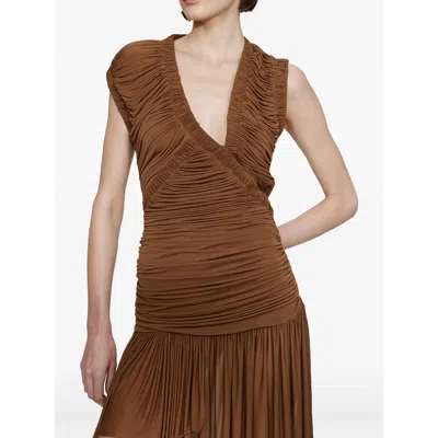 Christopher Esber Dresses Brown In Brown
