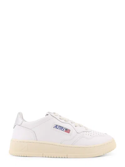 Autry Medalist Leather Low-top Sneakers In Multi