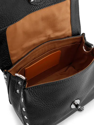 Zanellato Postina® Baby Textured Leather Crossbody Bag