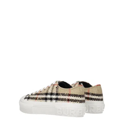 Burberry Sneakers In Brown
