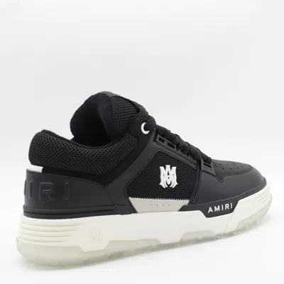 Amiri Low Top Sneakers Contrast Sole Design In Black