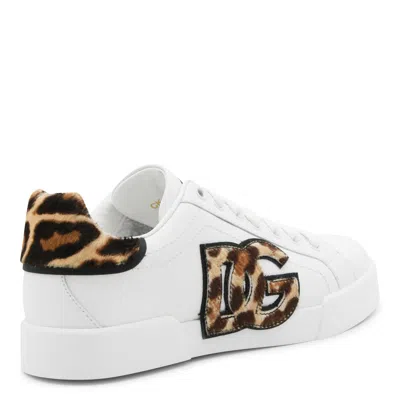 Dolce & Gabbana Sneakers Light And Natural In Multi