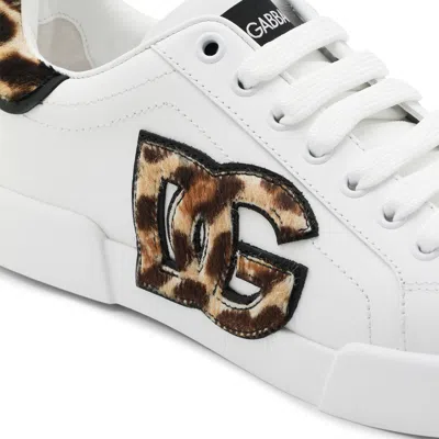Dolce & Gabbana Sneakers Light And Natural In Multi