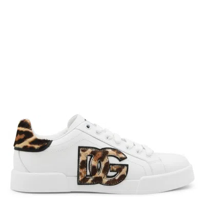 Dolce & Gabbana Sneakers Light And Natural In Multi