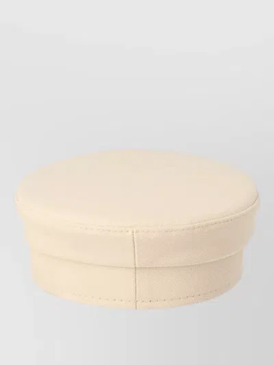 Ruslan Baginskiy Flat Top Hat Embroidered Detail Design In Pink