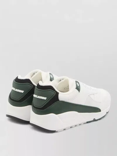 Saint Laurent Bump Low Top Leather Sneakers In Multi