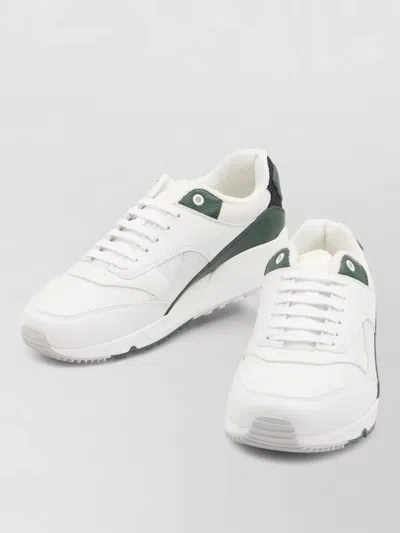 Saint Laurent Bump Low Top Leather Sneakers In Multi