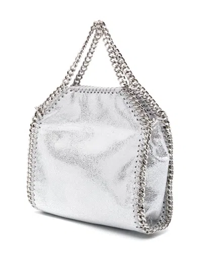 Stella Mccartney Tiny Tote Bag With Metallic Effect