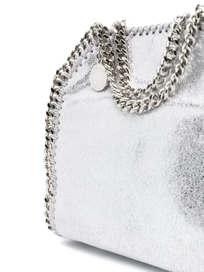 Stella Mccartney Tiny Tote Bag With Metallic Effect