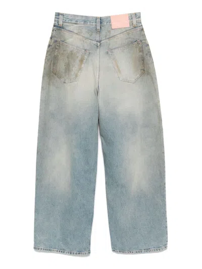Acne Studios Wide-leg Denim Jeans In Blue