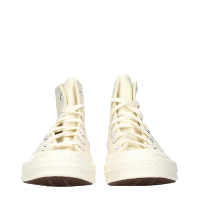 Comme Des Garcon Comme Des Garçons Sneakers Converse Men's Fabric White/milk In Multi