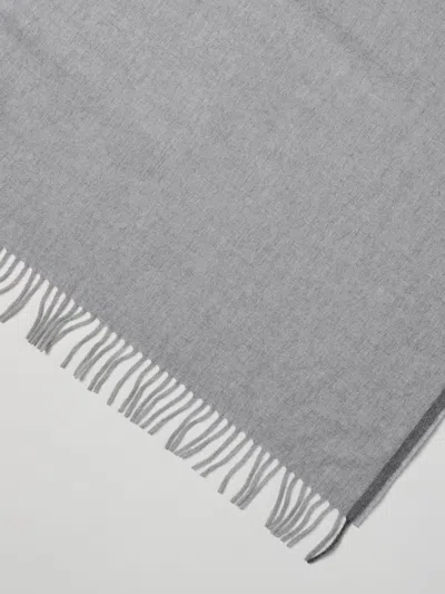 Brunello Cucinelli Cashmere Blanket In Gray